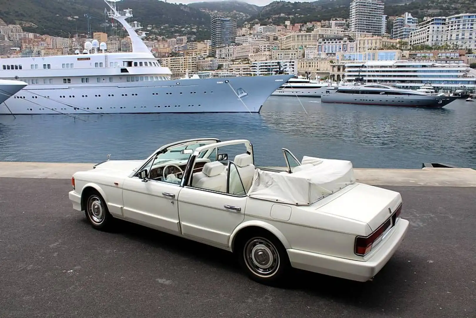 Rolls-Royce Silver Spirit CABRIOLET TRES RARE EX ROI D'ARABIE REPRISE ECHANGE POSSIBLE Blanc - 2