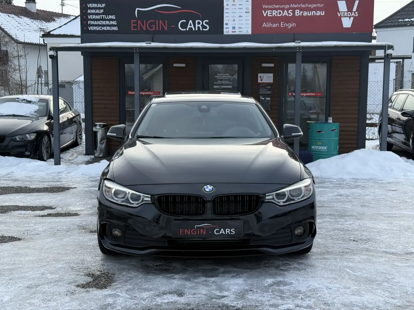 BMW 420 420d Coupe Sport Schiebedach/SZH/Headup/RFK/ Schwarz - 2