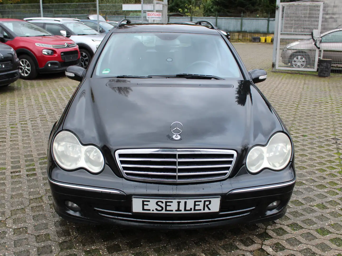 Mercedes-Benz C 220 C 220 Avantgarde CDI 2,2d/TEILLEDER/NAVI/KLIMA Schwarz - 2