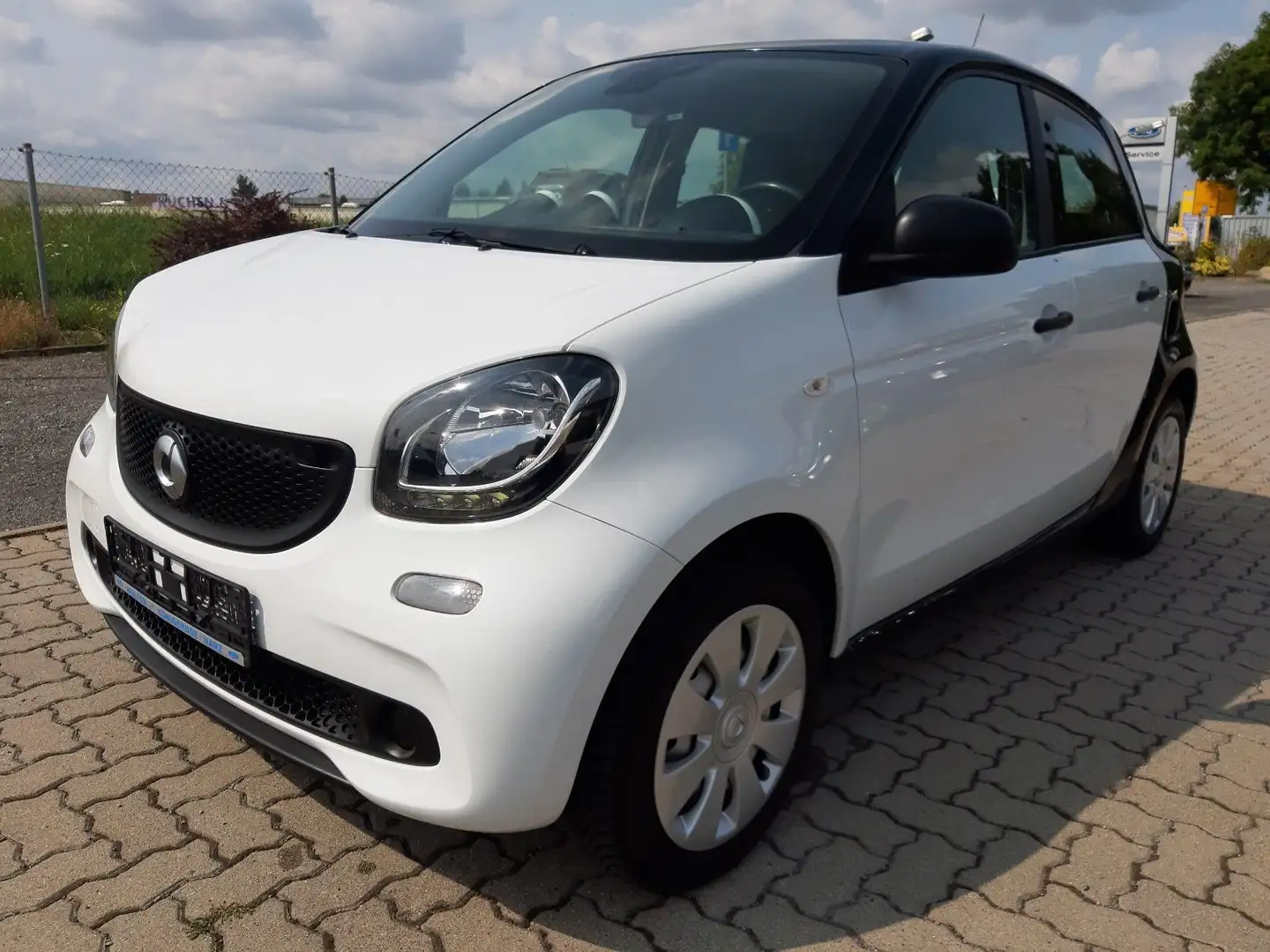 smart forFour Klimaautomatik Leder Sitzh. Weiß - 2