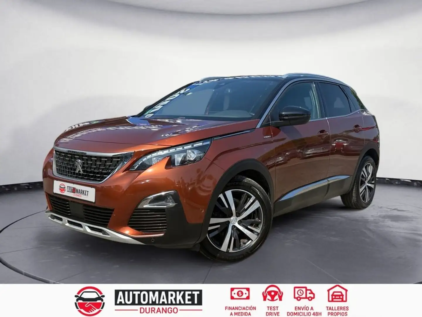Peugeot 3008 2.0BLUEHDI 110KW 150CV GT LINE SS Marrón - 1