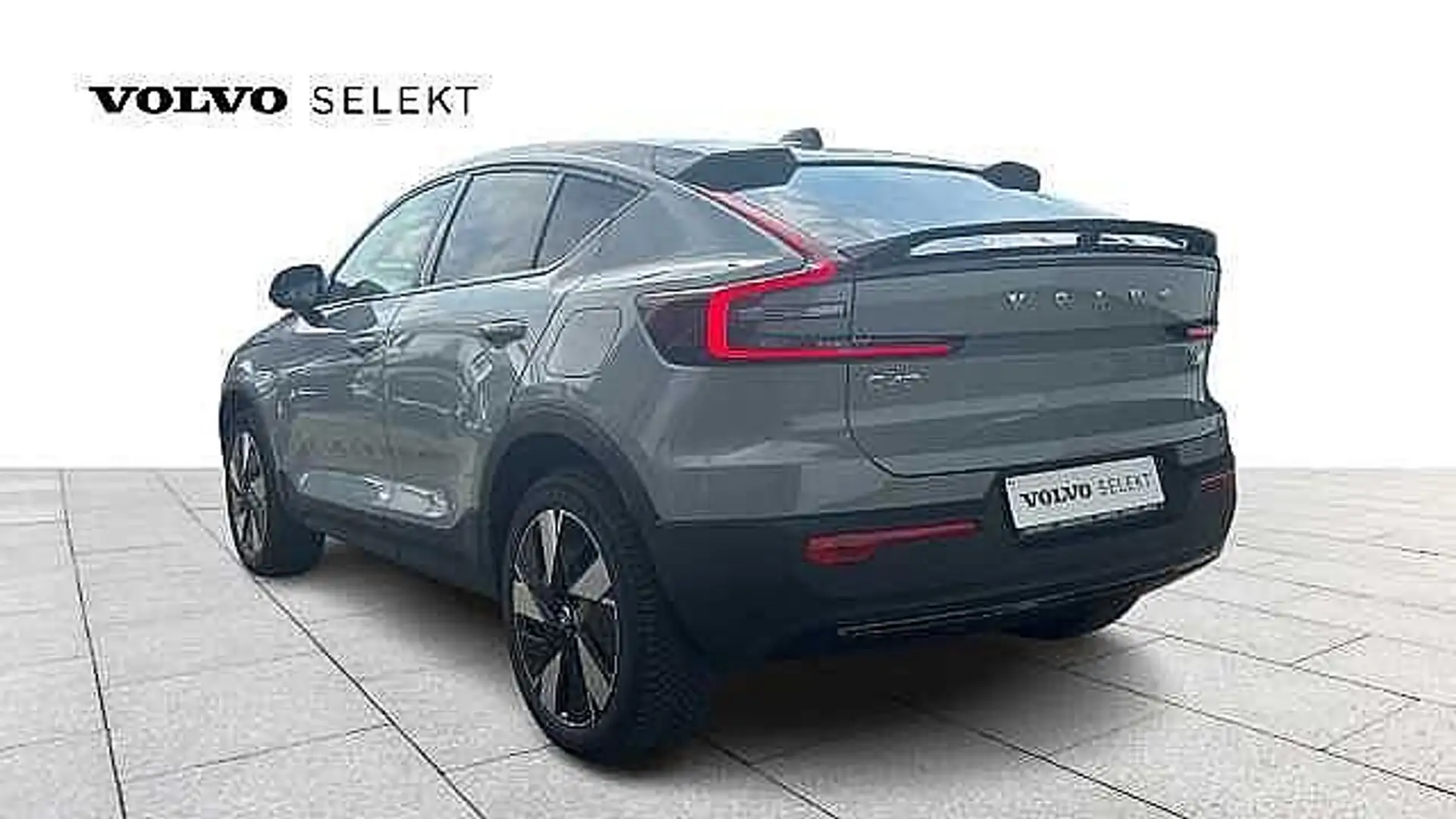 Volvo C40 Recharge Ultimate, Single Motor Extended Range Grijs - 2