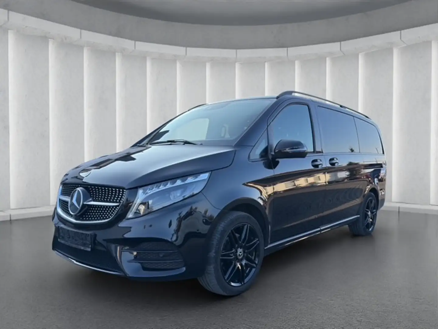 Mercedes-Benz V 300 d AMG+EXCLUSIV+AIRMATIC+NEUPREIS 112.000€ Negro - 1