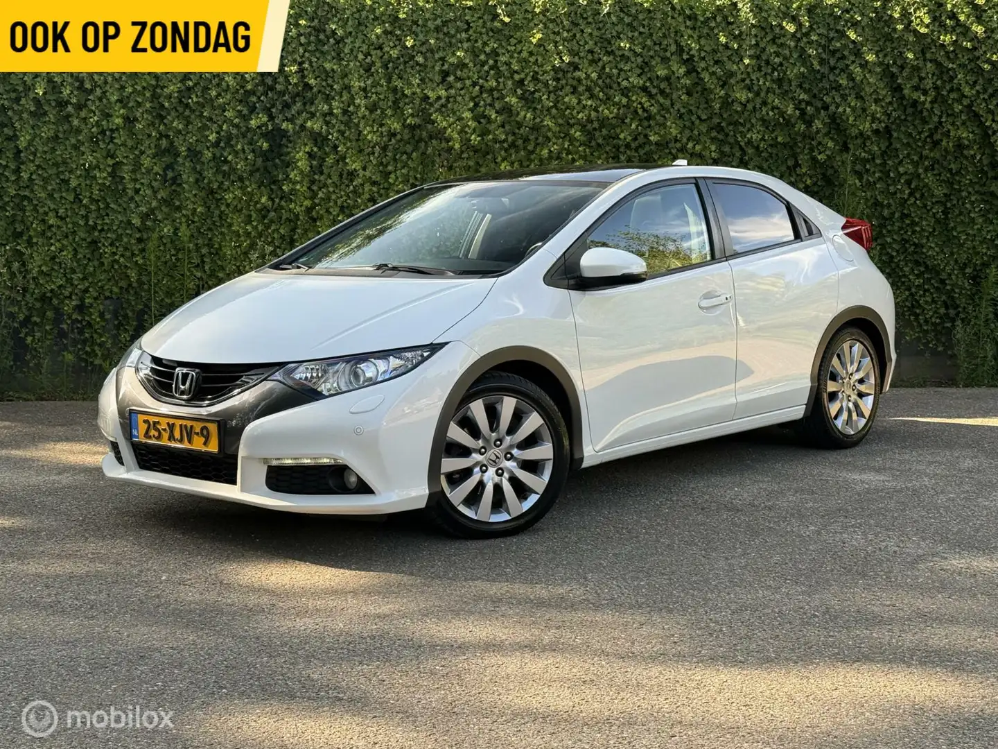 Honda Civic 1.8 Executive | Automaat | Leder | Camera Blanc - 1