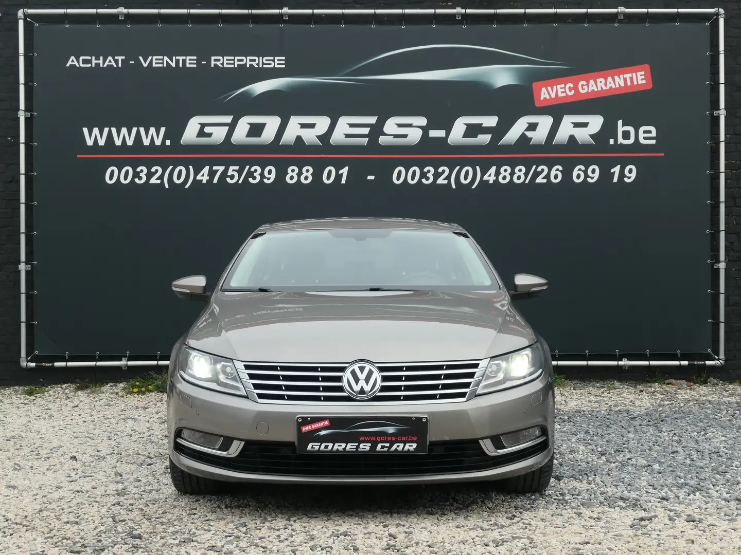 Volkswagen Passat CC 2.0 TDi / GPS / AIRCO / PDC / GARANTIE 1AN Brun - 2