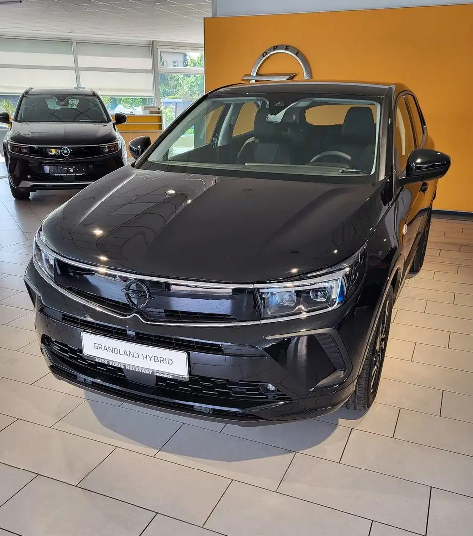Opel Grandland 1.2 Hybrid GS MATRIX*NAVI*KEYLESS*360° Schwarz - 1
