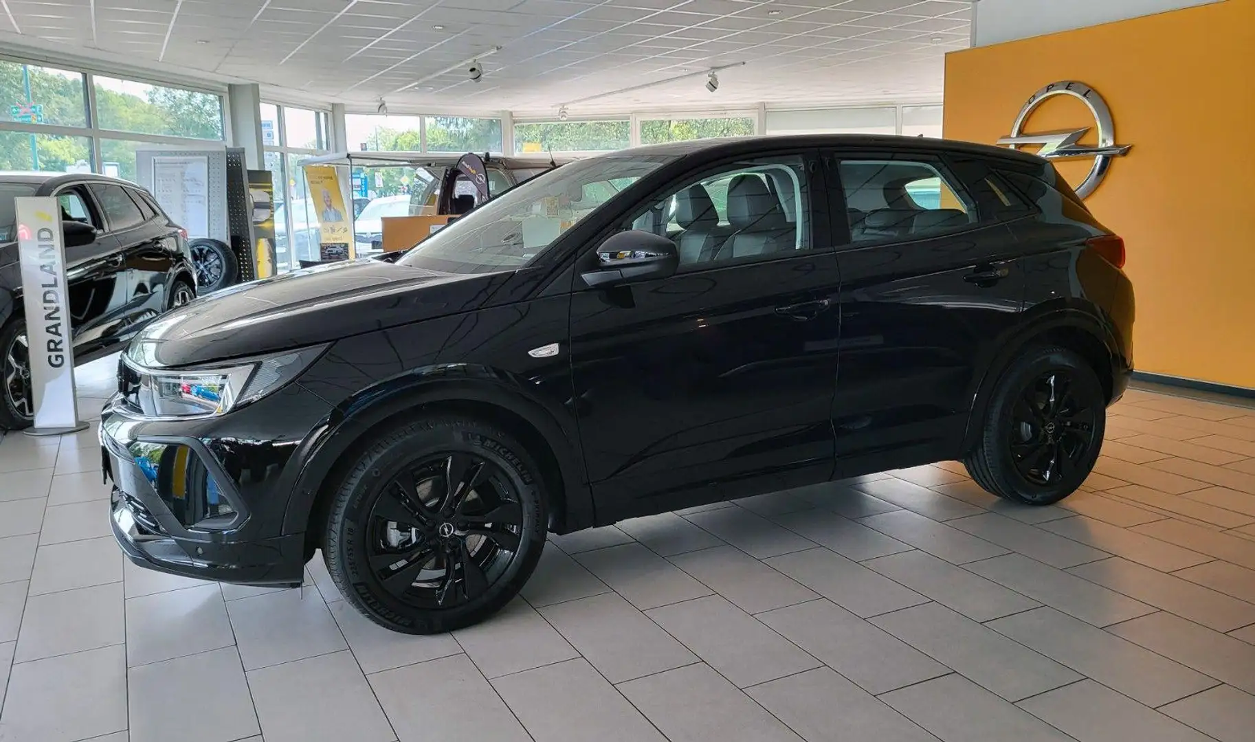 Opel Grandland 1.2 Hybrid GS MATRIX*NAVI*KEYLESS*360° Schwarz - 2