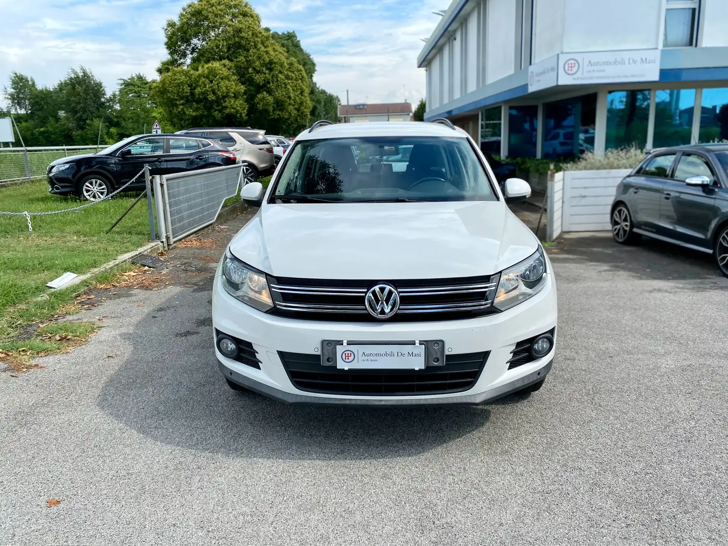 Volkswagen Tiguan 2.0 tdi bm Trend 110cv UNICO PROPRIETARIO Blanc - 2