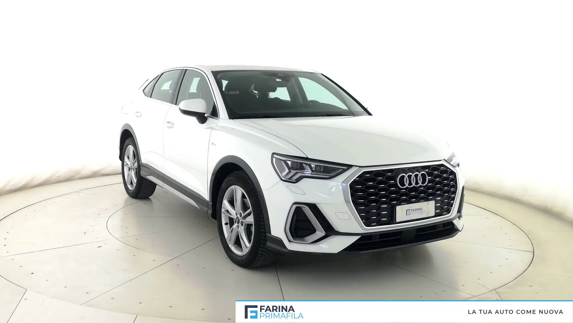 Audi Q3 Sportback 35 2.0 tdi S line edition s-tronic Bianco - 2
