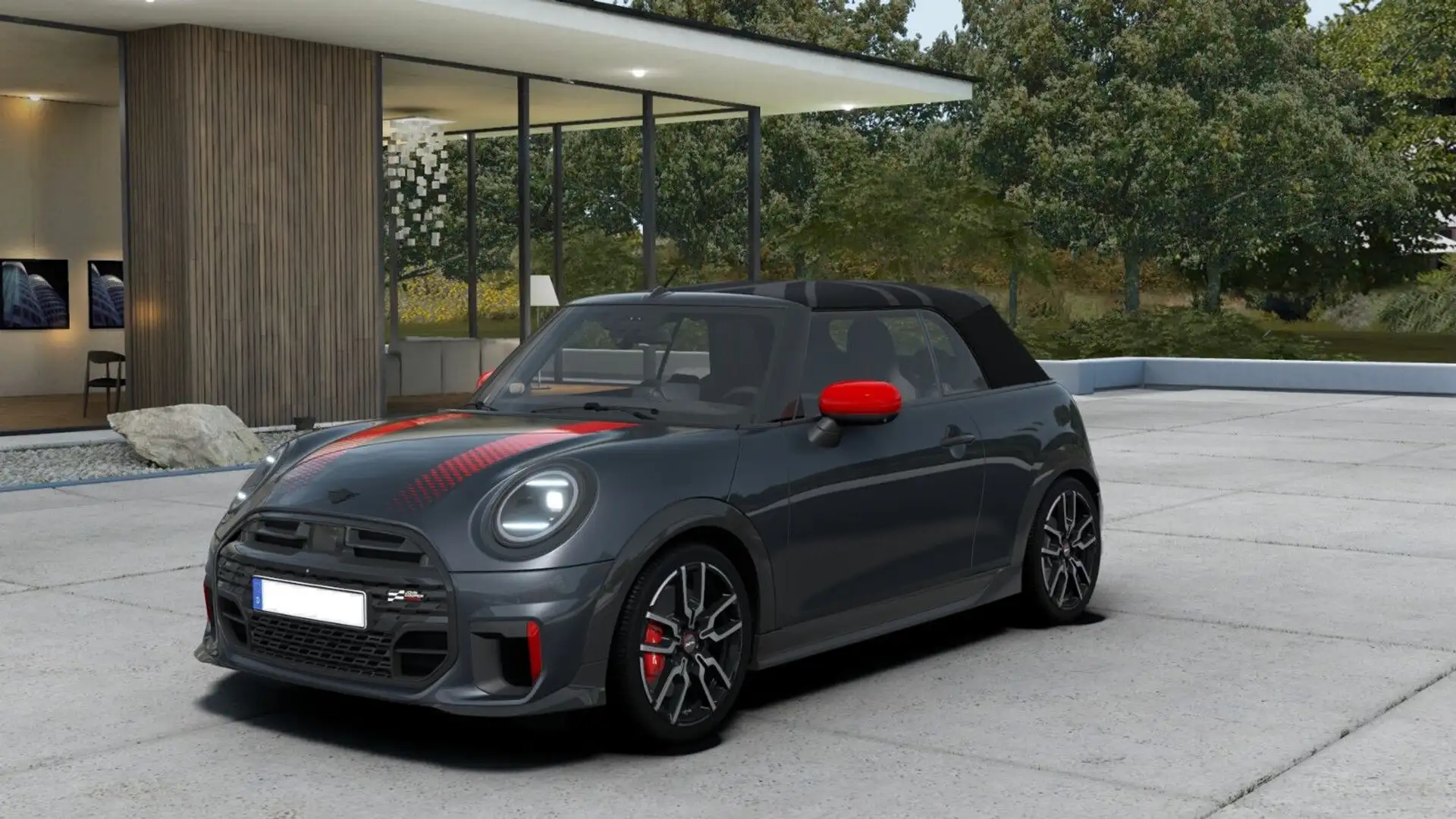 MINI John Cooper Works Cabrio ; JCW Trim; XL-Paket Gris - 1