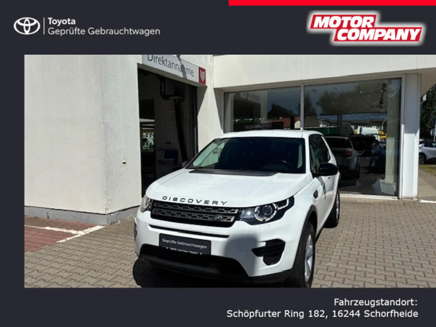 Land Rover Discovery Sport Sport 2,0 Diesel 4x4  6-Gang 5Trg Pure Ausstattung Wit - 1