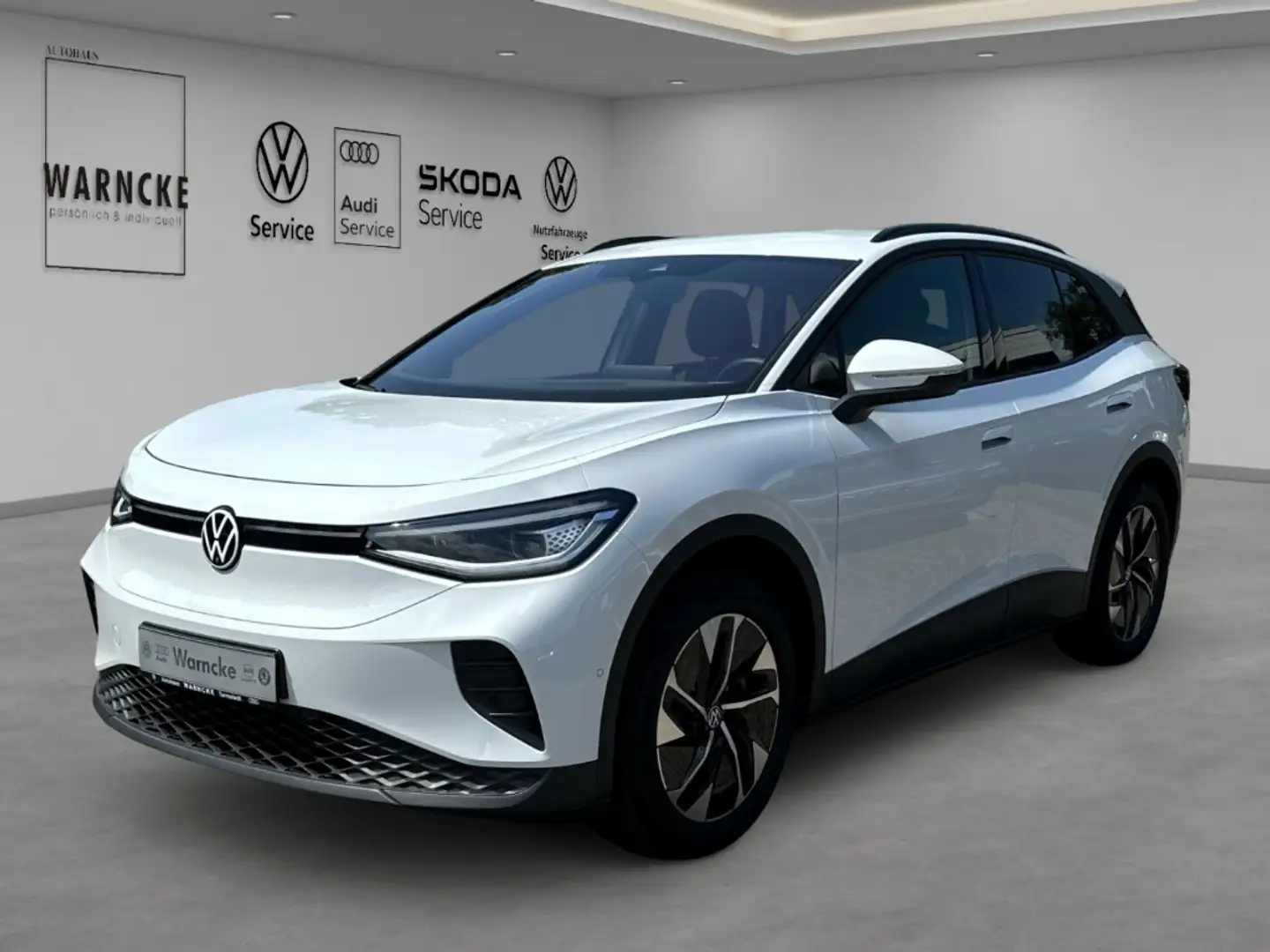 Volkswagen ID.4 Pro Performance 82 kWh Matrix AHK NAV AreaView ACC Weiß - 1