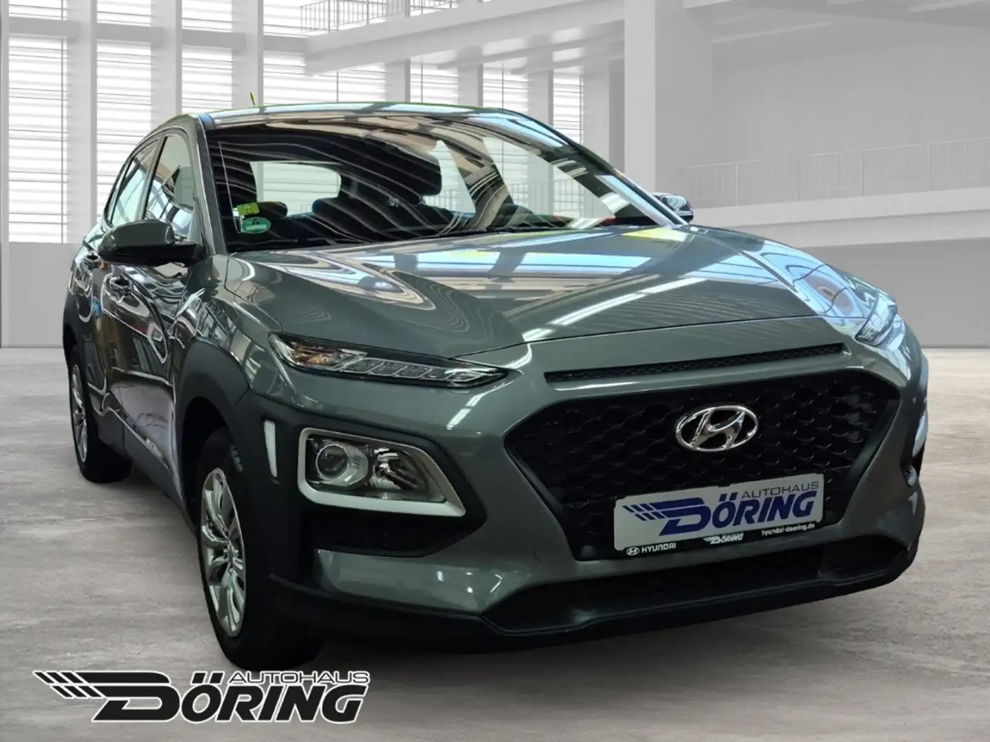 Hyundai KONA 1.0 Turbo PURE Klima Schaltwagen Šedá - 2
