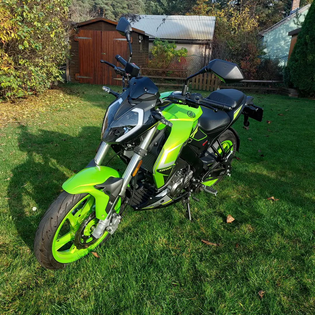 Keeway RKF 125 WIE NEU inkl. Schloss / HU bis 07/2026 Zöld - 1