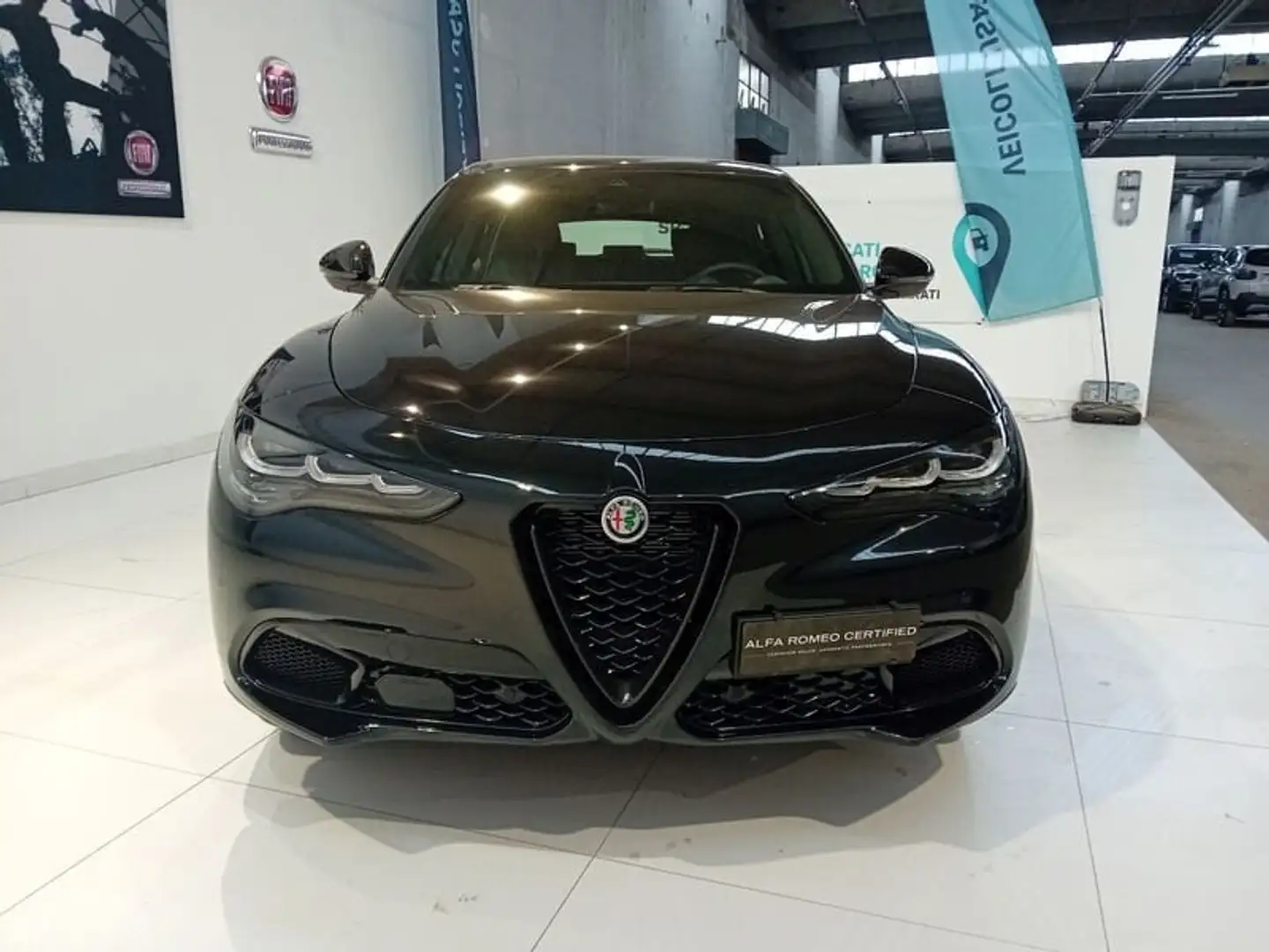 Alfa Romeo Stelvio 2.2 210cv AT8 Q4 Sprint-KM0- Nero - 2