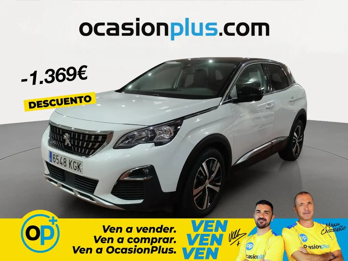 Peugeot 3008 1.6BlueHDi Allure S&S EAT6 120 Blanco - 1