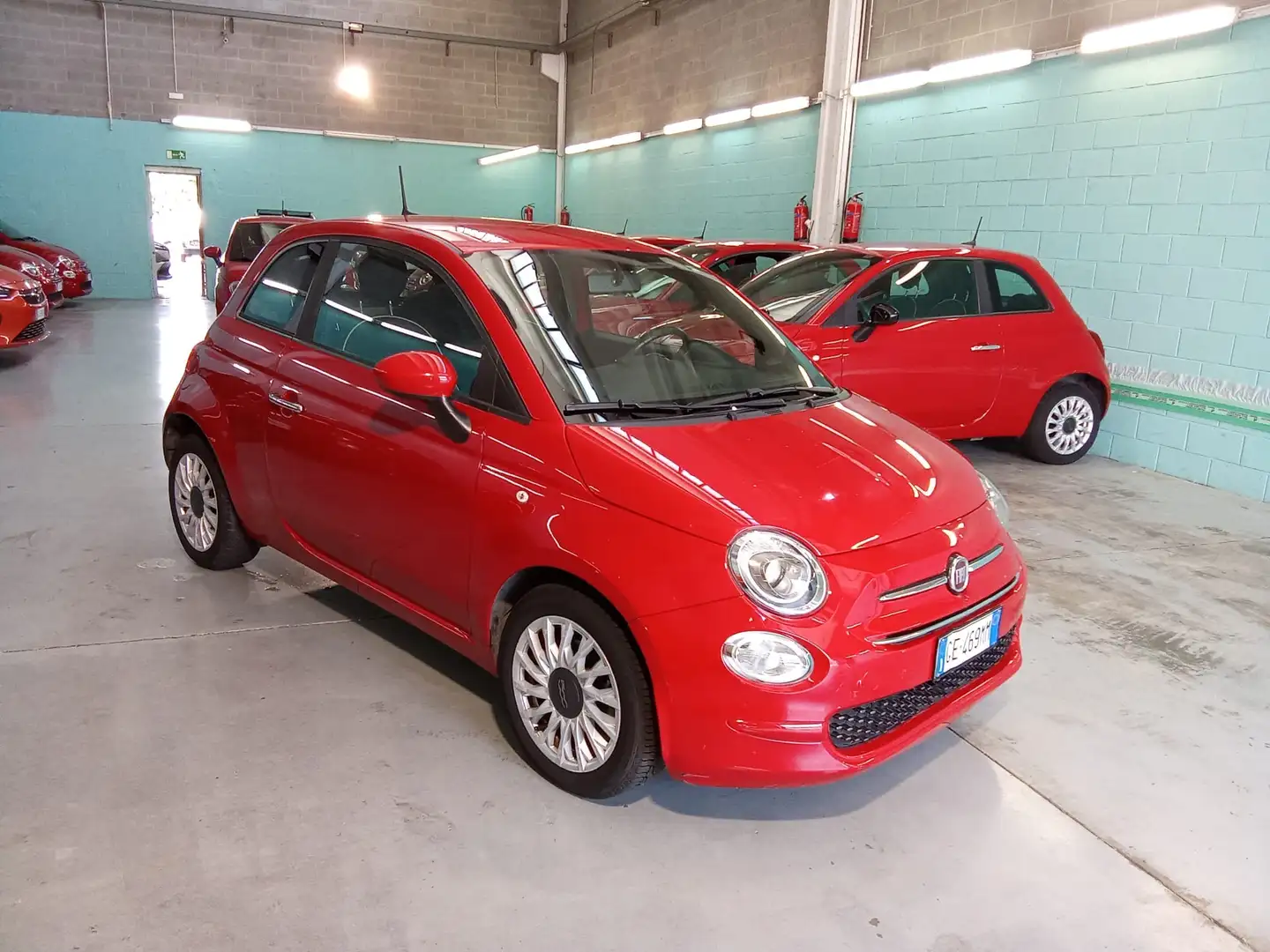 Fiat 500 500 1.0 hybrid Lounge 70cv Rosso - 2