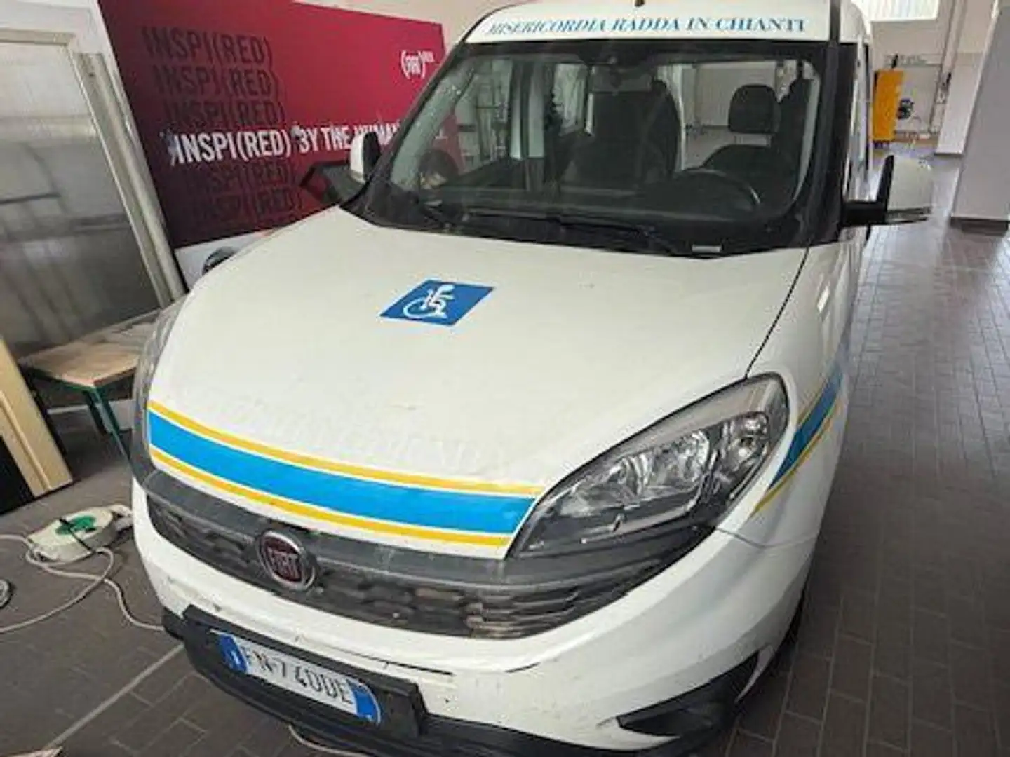 Fiat Doblo Doblo 1.6 mjt 16v Lounge 120cvTrasdis4p1posto carr Bianco - 1
