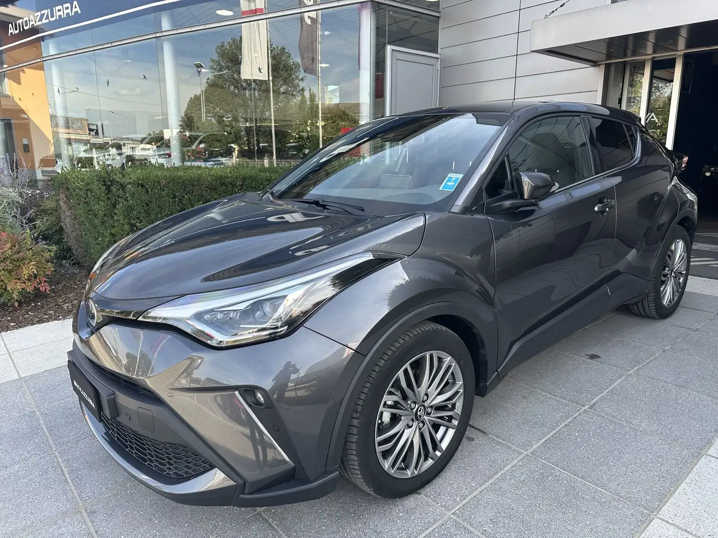 Toyota C-HR C-HR 1.8 Hybrid E-CVT Lounge *1PROP, PROMO AZZURR Grau - 1