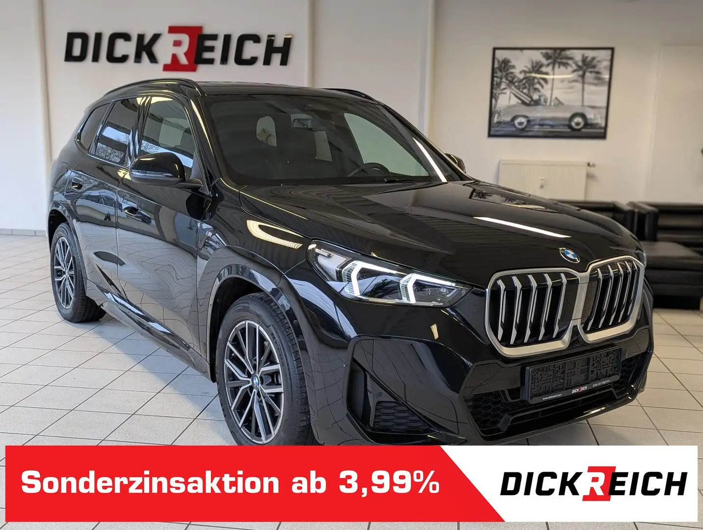 BMW X1 18 d M-Sport Pano Premium-Travel-Paket AHK Schwarz - 1