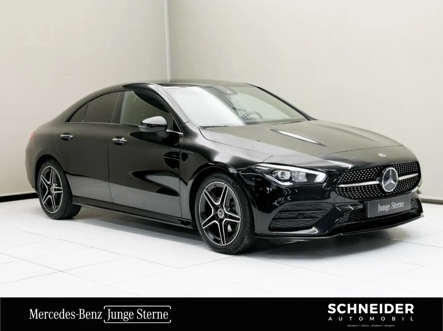 Mercedes-Benz CLA 180 Coupé Night Sport KAM SpurH KlimaA LED Schwarz - 1