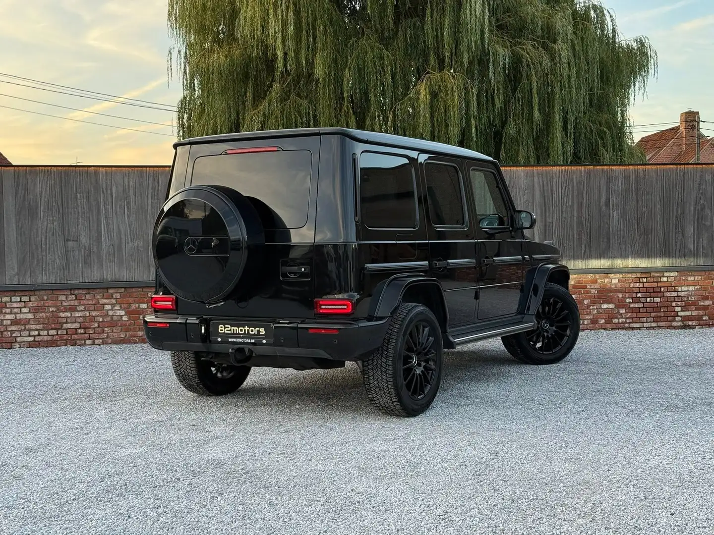 Mercedes-Benz G 400 d/amg line/schuifdak/distronic/360cam/trekhaak/btw Noir - 2