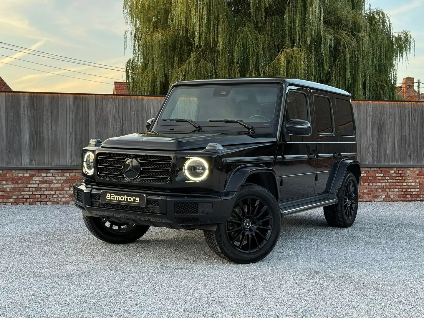 Mercedes-Benz G 400 d/amg line/schuifdak/distronic/360cam/trekhaak/btw Noir - 1