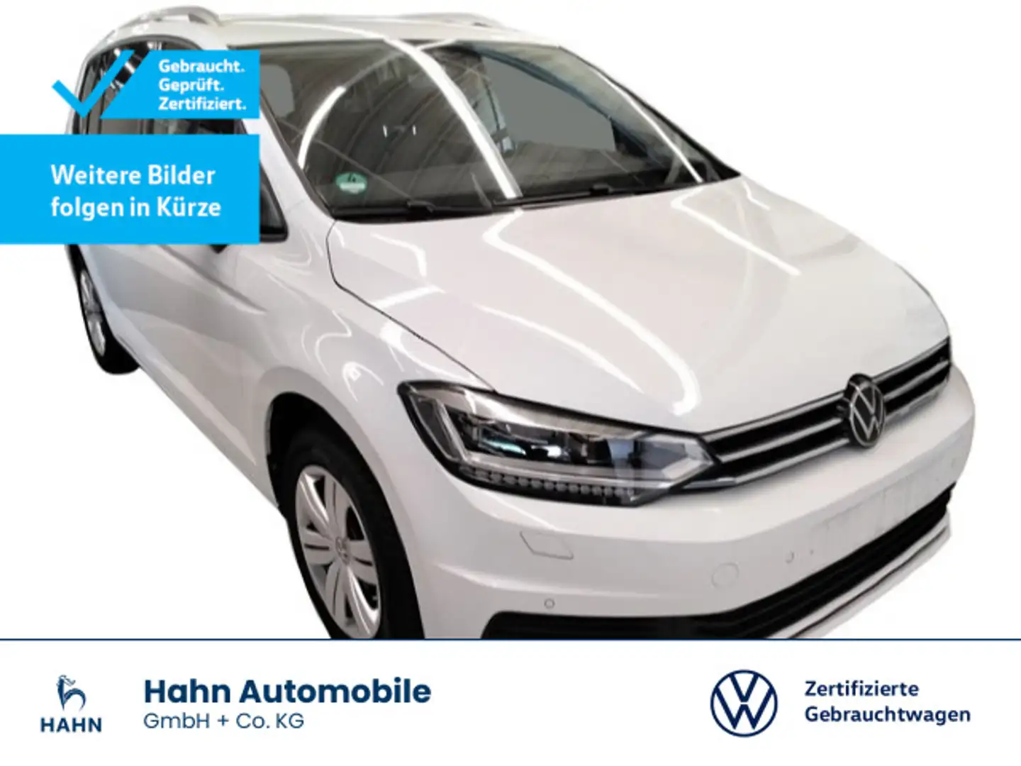 Volkswagen Touran 2.0TDI DSG Move 7-Sitze Navi LED AHK ACC Weiß - 1