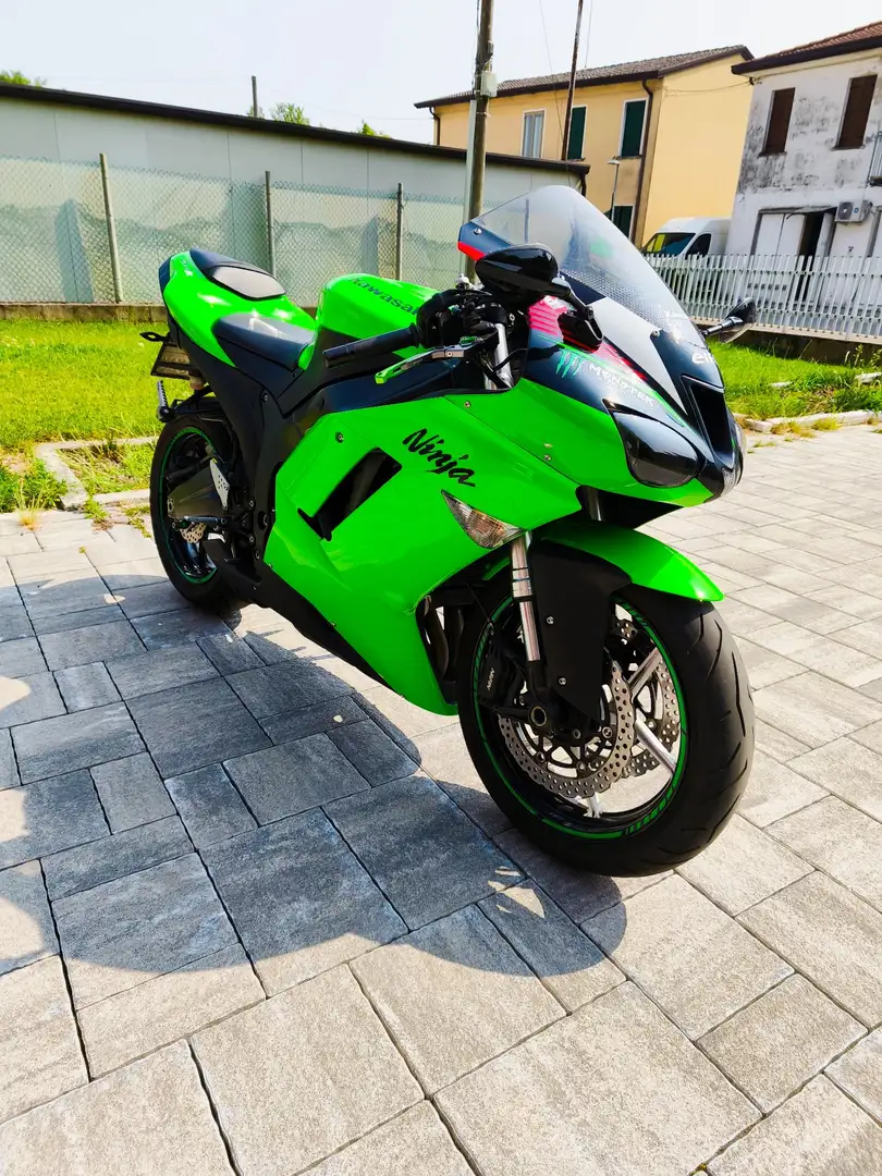 Kawasaki Ninja ZX-6R Verde - 1