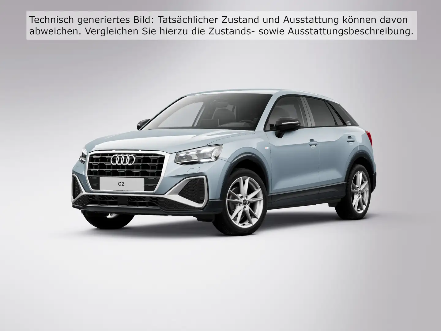 Audi Q2 35 TFSI S line S tronic Matrix-LED Tempomat P Grau - 2