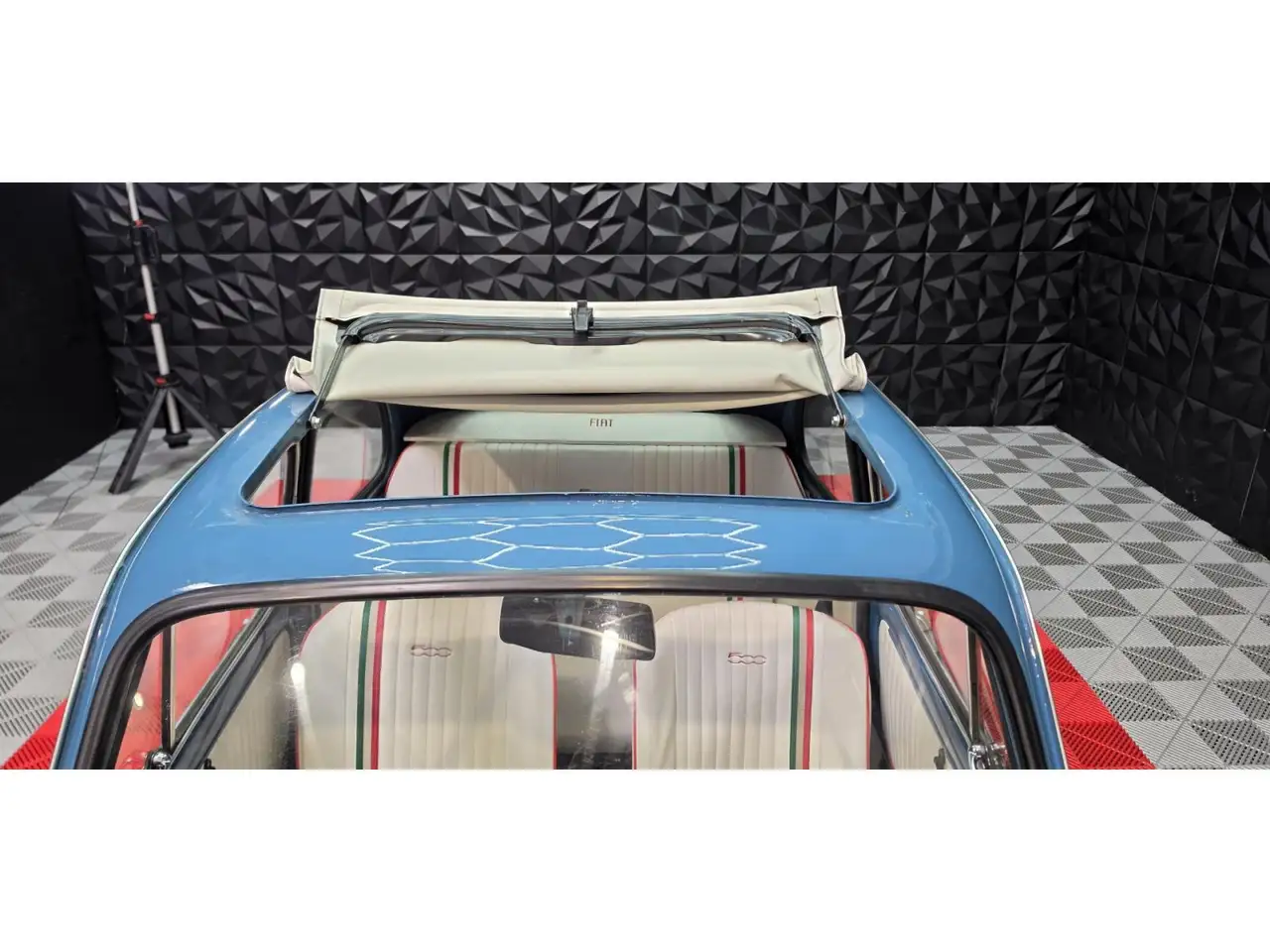 Fiat 500 Nuevo 1968 Toit ouvrant- Echappement Abarth - Restaurée - Gtie 12 Mois, foto 11