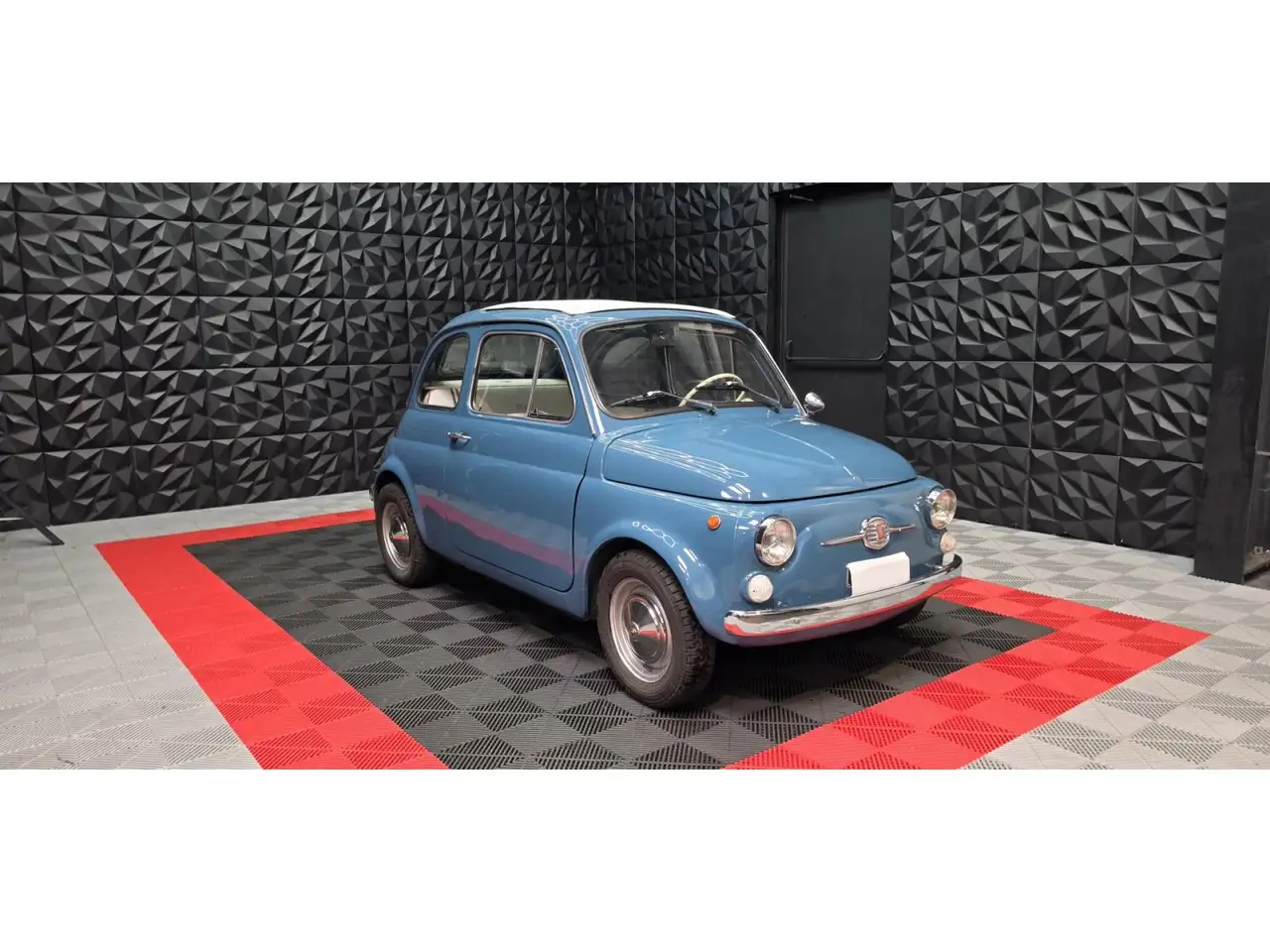 Fiat 500 Nuevo 1968 Toit ouvrant- Echappement Abarth - Restaurée - Gtie 12 Mois, foto 3
