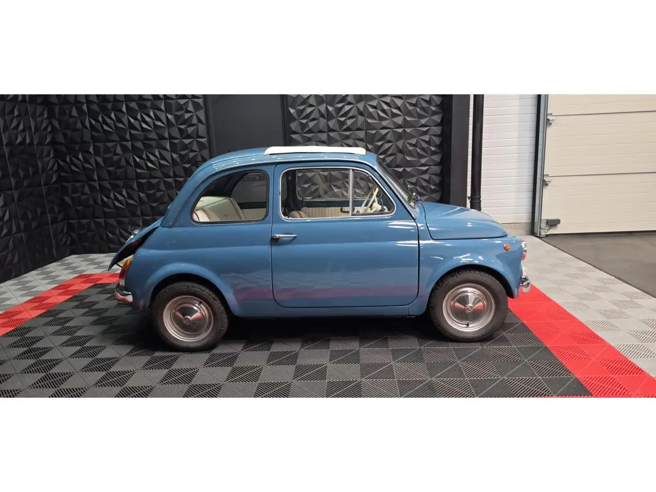 Fiat 500 Nuevo 1968 Toit ouvrant- Echappement Abarth - Restaurée - Gtie 12 Mois, foto 4