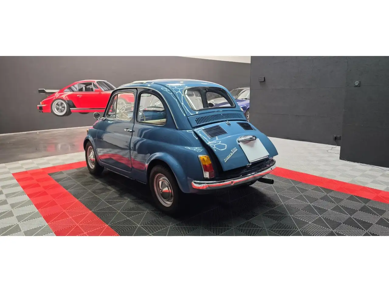 Fiat 500 Nuevo 1968 Toit ouvrant- Echappement Abarth - Restaurée - Gtie 12 Mois, foto 7