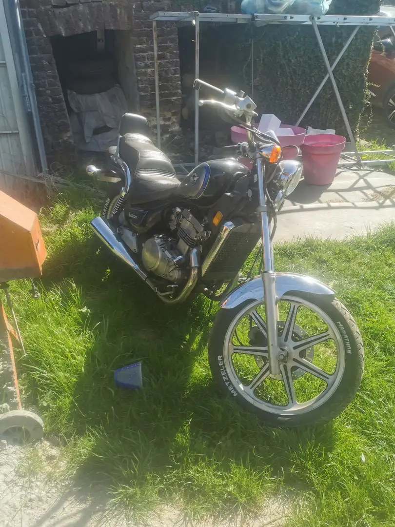 Kawasaki EN 500 Bleu - 2