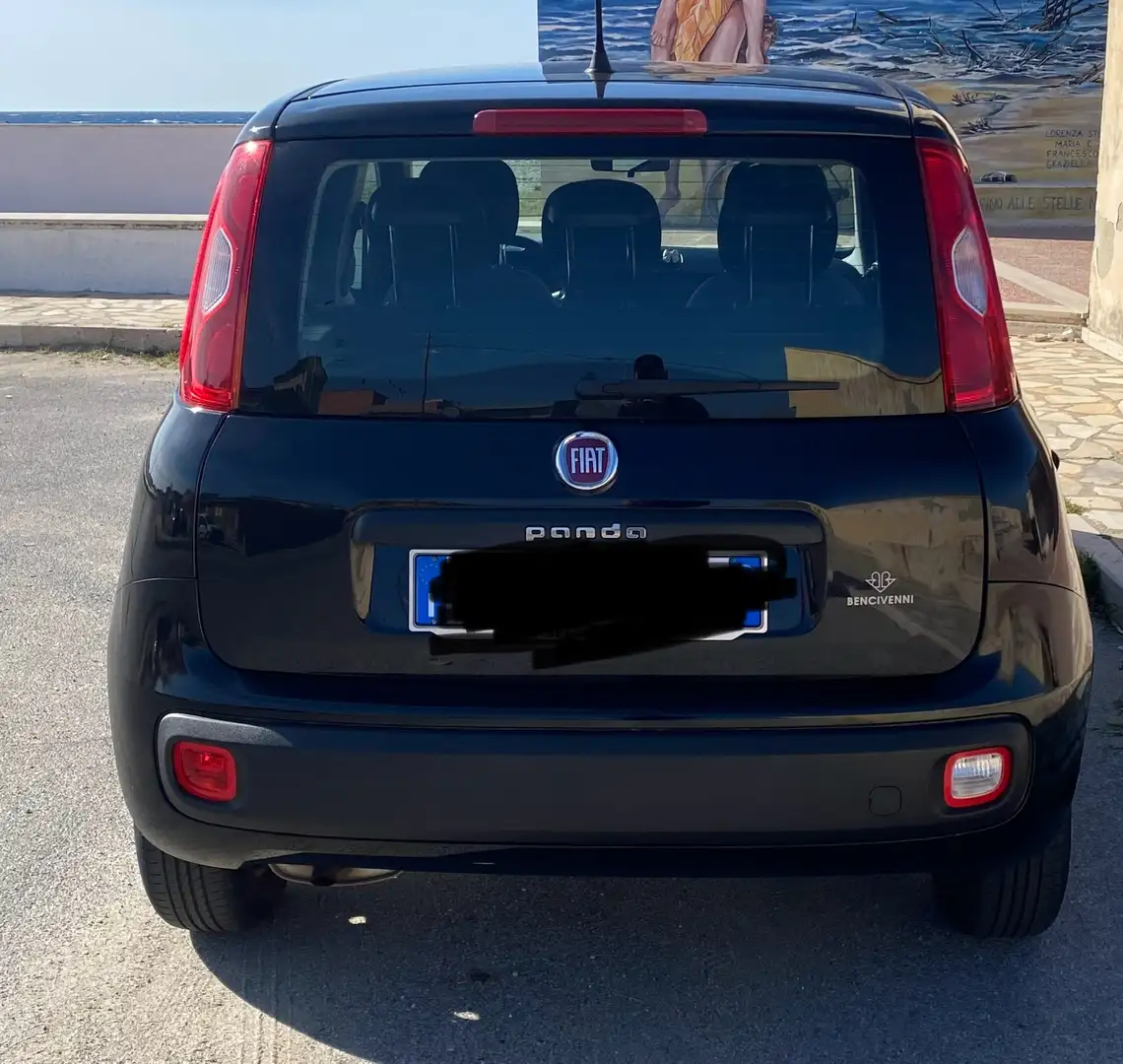 Fiat Panda Panda III 2016 1.2 Lounge 69cv Nero - 1