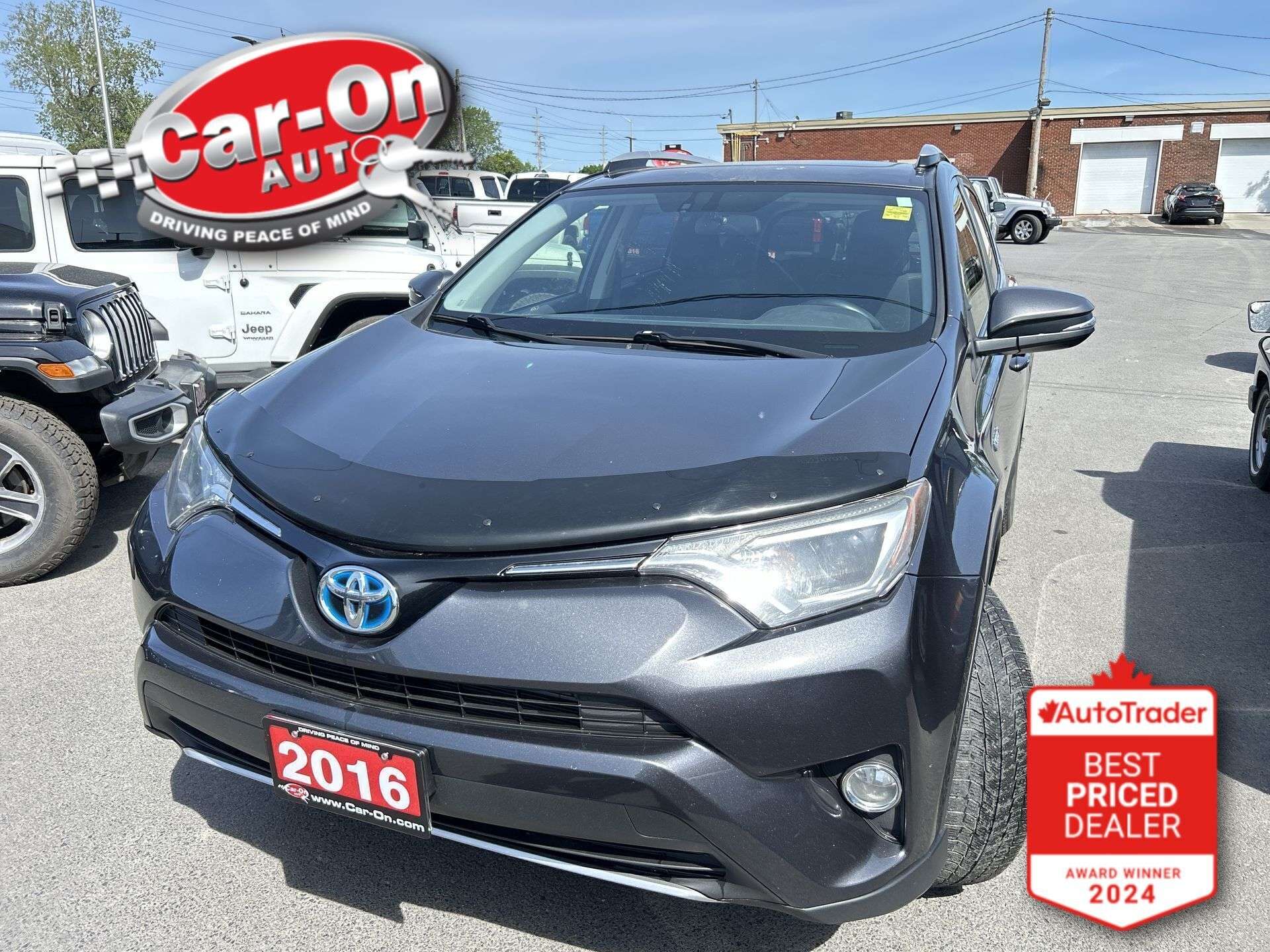 Gray 2016 Toyota RAV4 Hybrid XLE AWD SUV / Crossover All-Wheel Drive Automatic