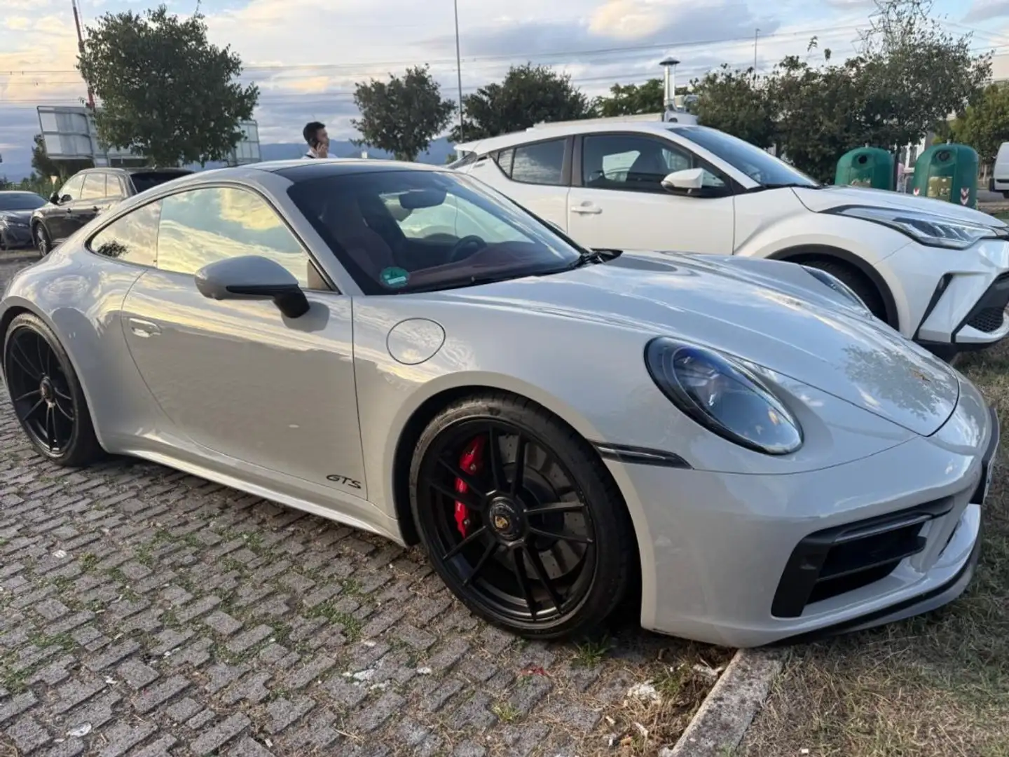 Porsche 992 911 Carrera 4 GTS Asse post.Sterzante Unicoprop. Grigio - 1