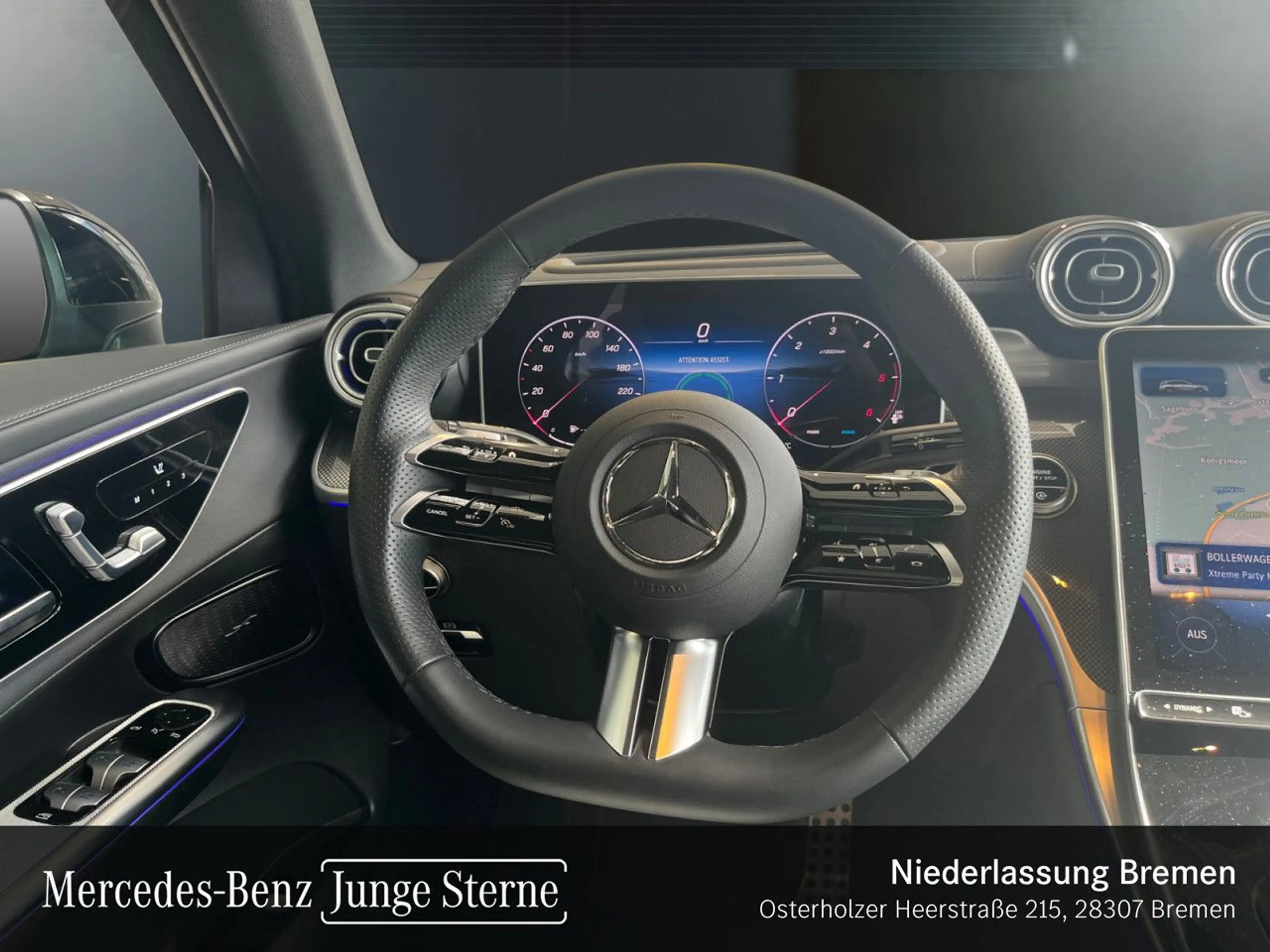 Mercedes-Benz GLC 450 d 4M AMG+NIGHT+PANO+360+AHK+KEYLESS+9G — photo 14