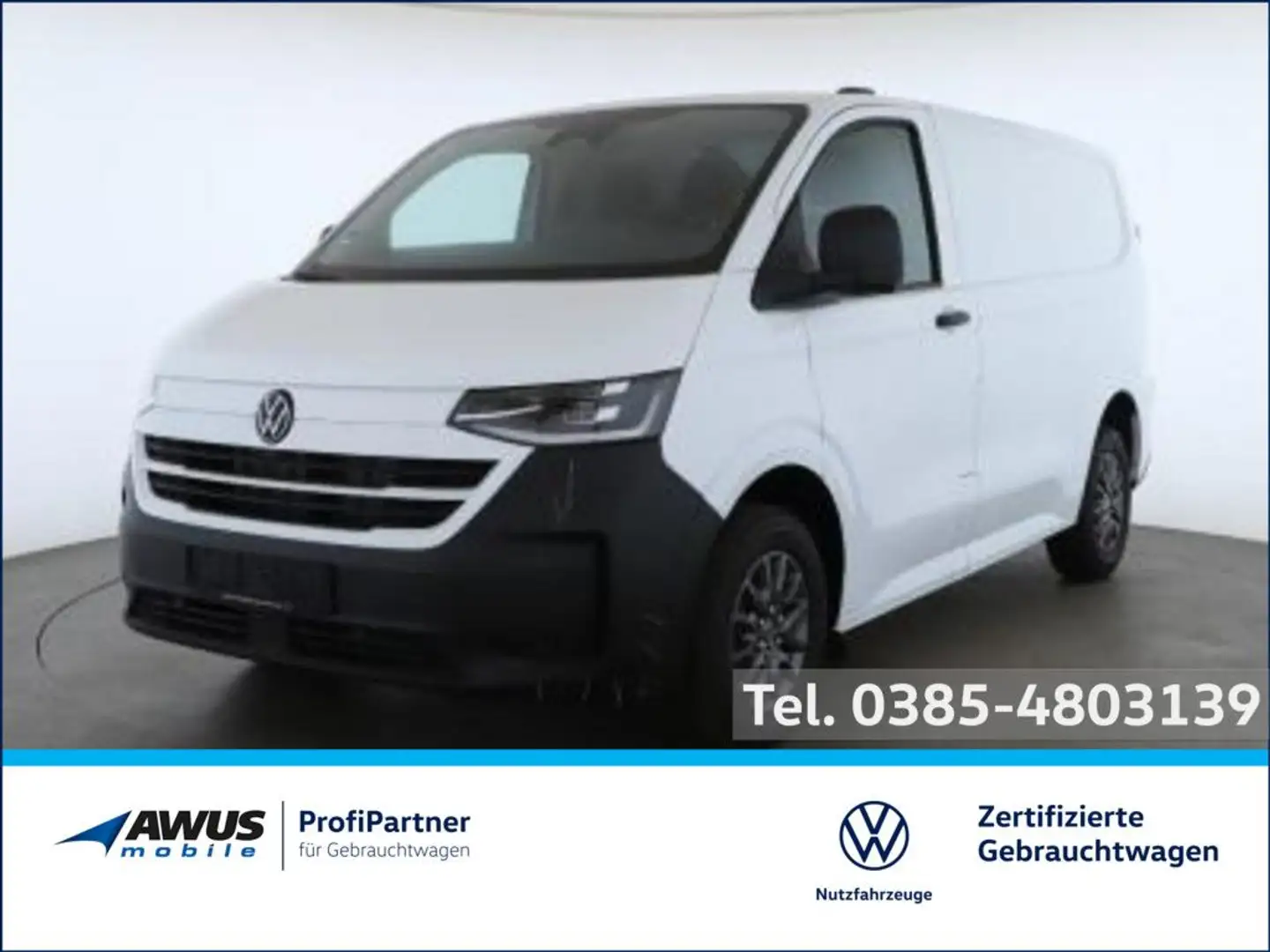 Volkswagen T7 Transporter Kasten 2.0TDI 125kW KR L1H1, Auto Blanco - 1