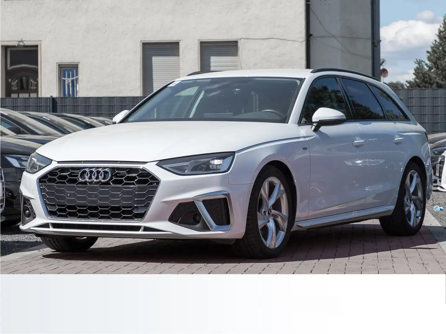 Audi A4 35 TDI S LINE AHK NAVI VIRTUAL Weiß - 2