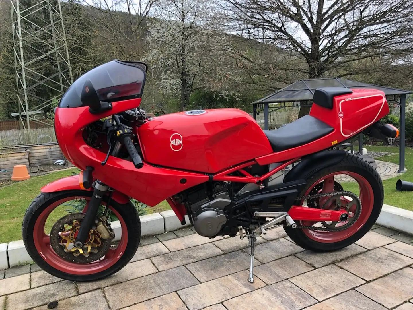 Gilera Saturno 500 Bialbero Rood - 1