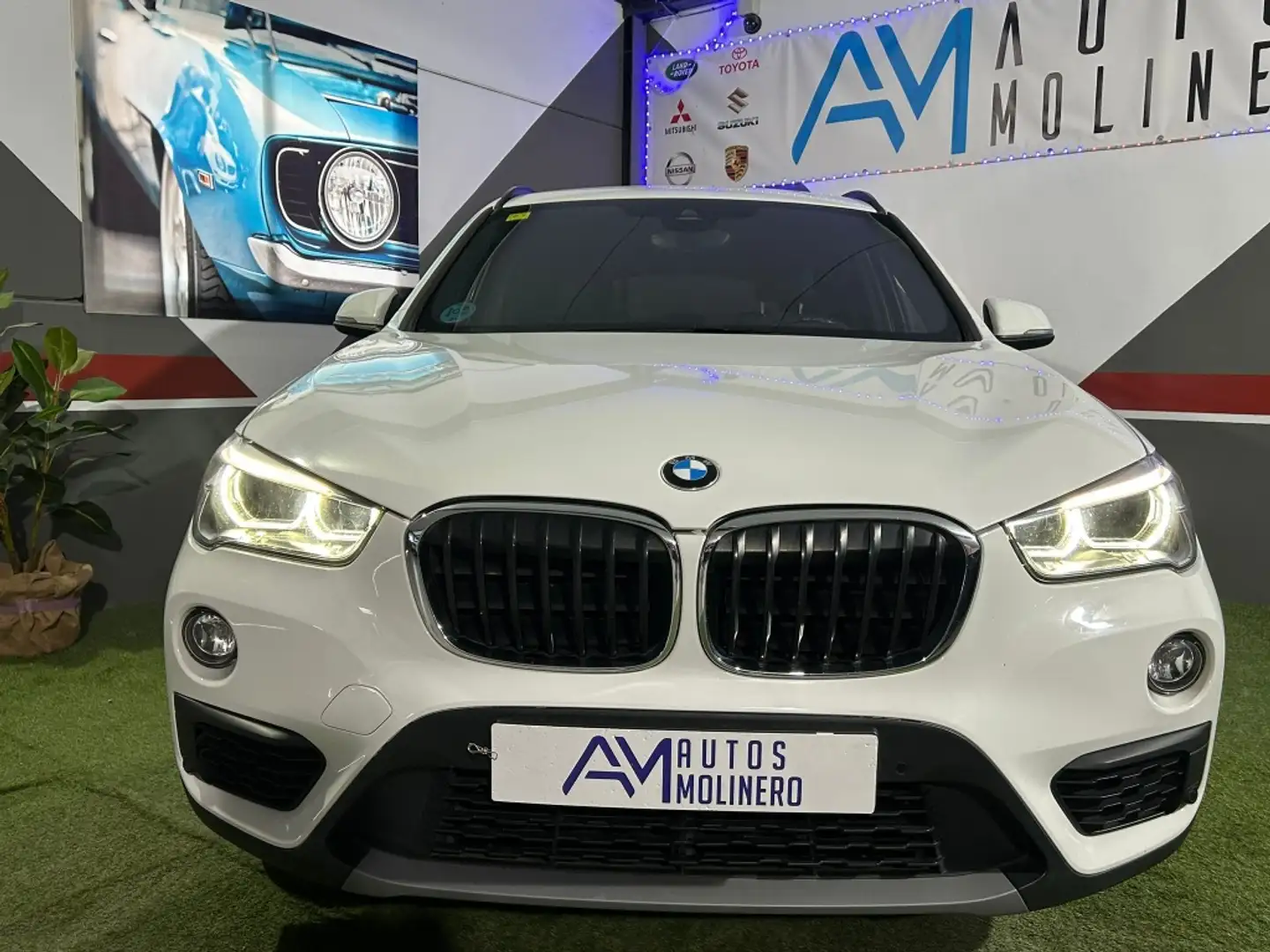 BMW X1 sDrive 18dA Blanc - 2