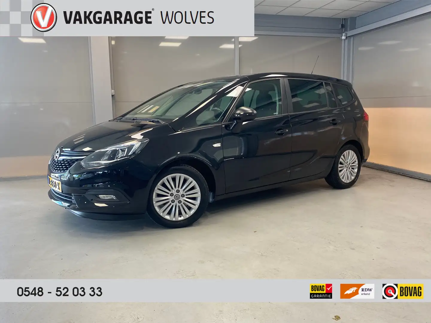 Opel Zafira 1.4 Turbo Online Edition 7p. | CAMERA | NAVI | CLI Zwart - 1