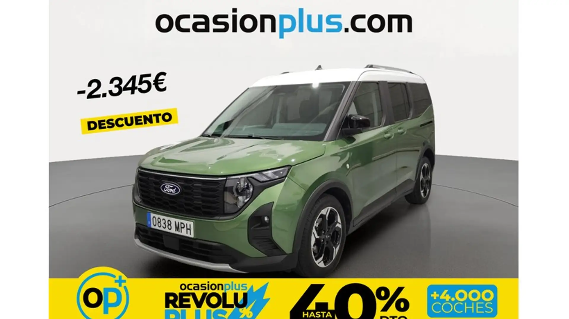 Ford Tourneo Courier 1.0 Ecoboost Active Aut. Verde - 1
