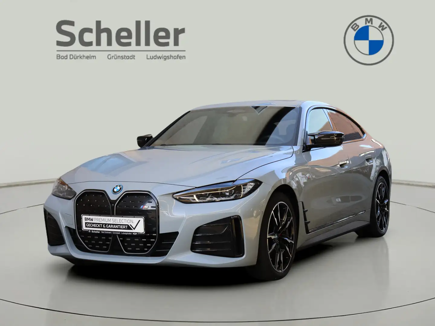 BMW i4 M50 M Sportpaket HK HiFi RFK Klimaaut. Grau - 1