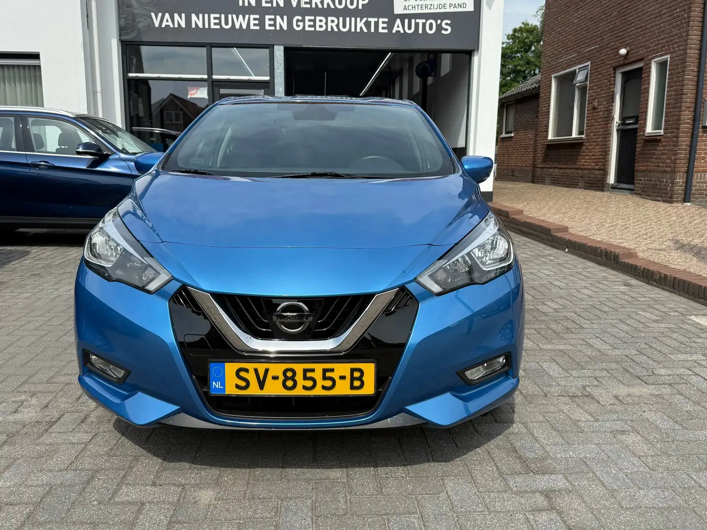 Nissan Micra 0.9 IG-T N-Connecta,Achteruitrij camera,Navigatie, Blu/Azzurro - 2
