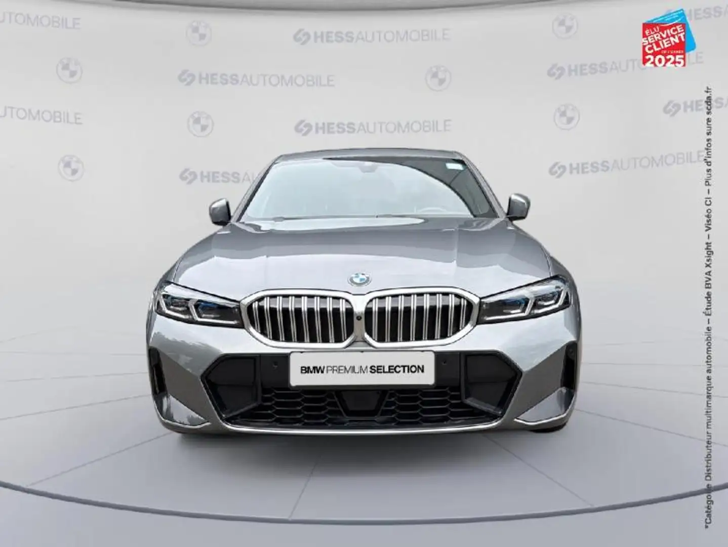 BMW 320 320dA xDrive 190ch M Sport Gris - 2