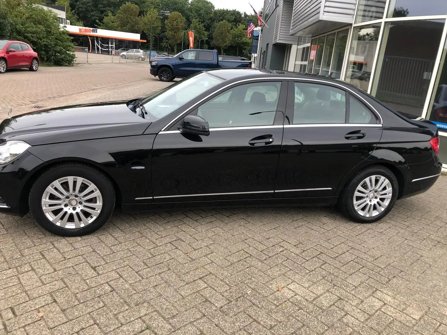 Mercedes-Benz C 180 BnsCl. Elegance Zwart - 1