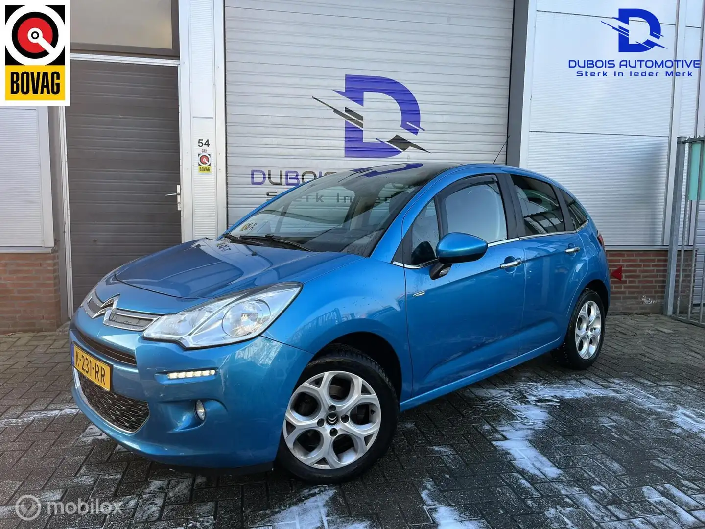 Citroen C3 1.2 PT EXCLUSIVE|UNIEK|NAVI|CLIMA|CAMERA|CRUISE| Blauw - 2
